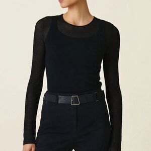 AKRIS punto Cashmere Wool Silk Sweater 6